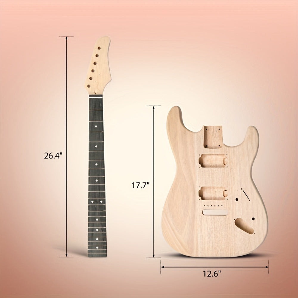 Electric Guitar, Glarry, DIY, Kit for Lessons and Practice for Home Practice, Rehearsal detail image - detail view 13