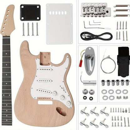 Electric Guitar, Kit, Mahogany, Body for Lessons and Practice detail image - detail view 11