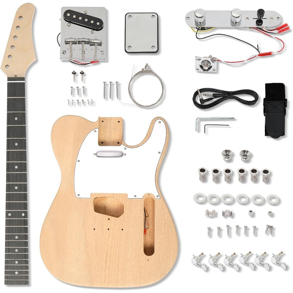 Electric Guitar, Kit, Mahogany, Body for Lessons and Practice detail image - detail view 12