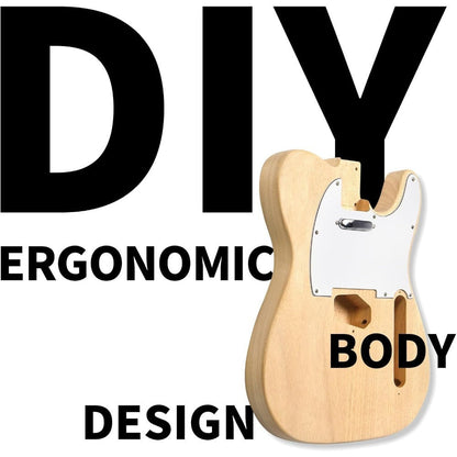Electric Guitar, Kit, Mahogany, Body for Lessons and Practice detail image - detail view 8