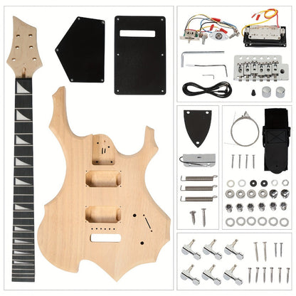 Electric Guitar, Kit, Mahogany, Body for Lessons and Practice detail image - detail view 9