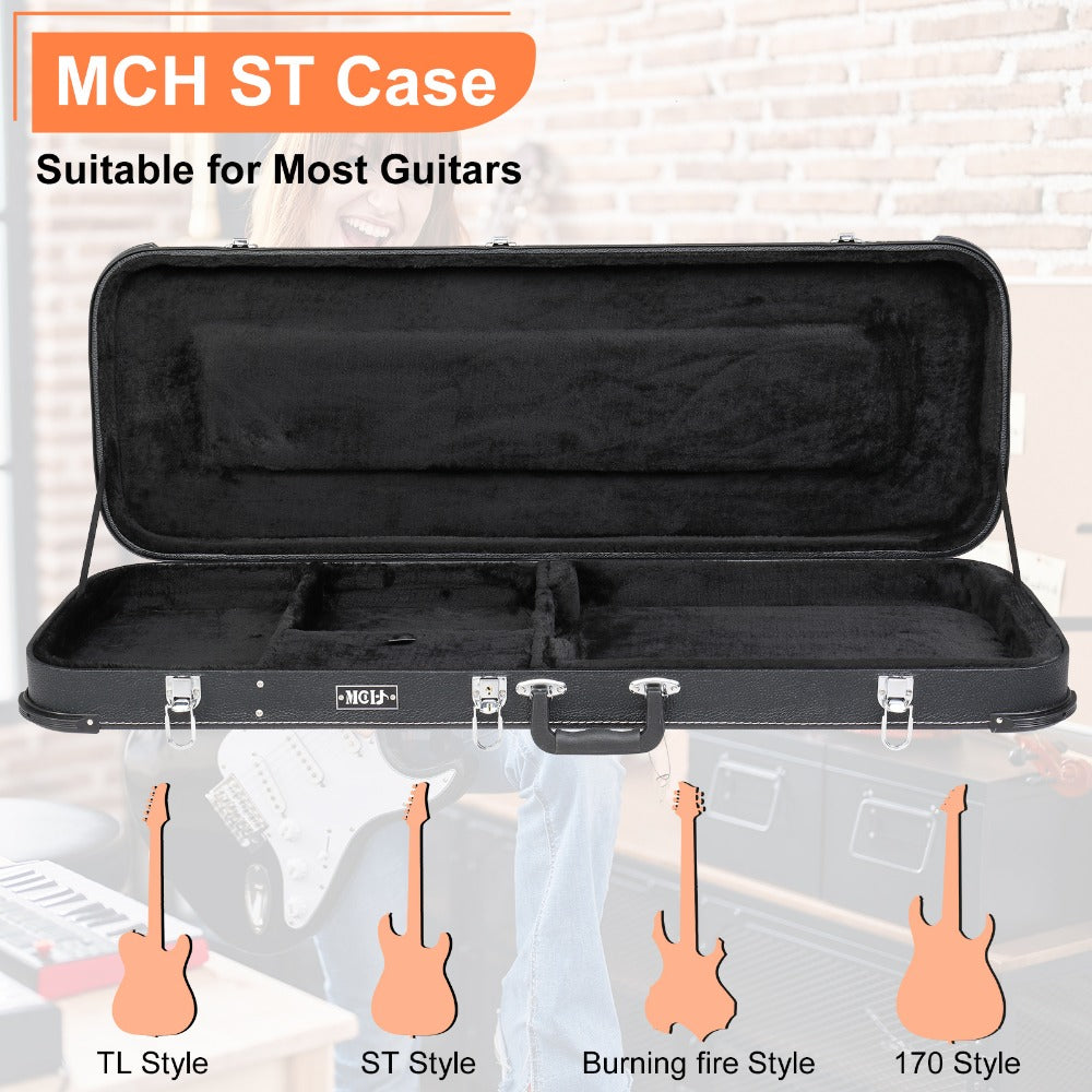 Electric Guitar, Square, Hard, Case for Lessons and Practice detail image