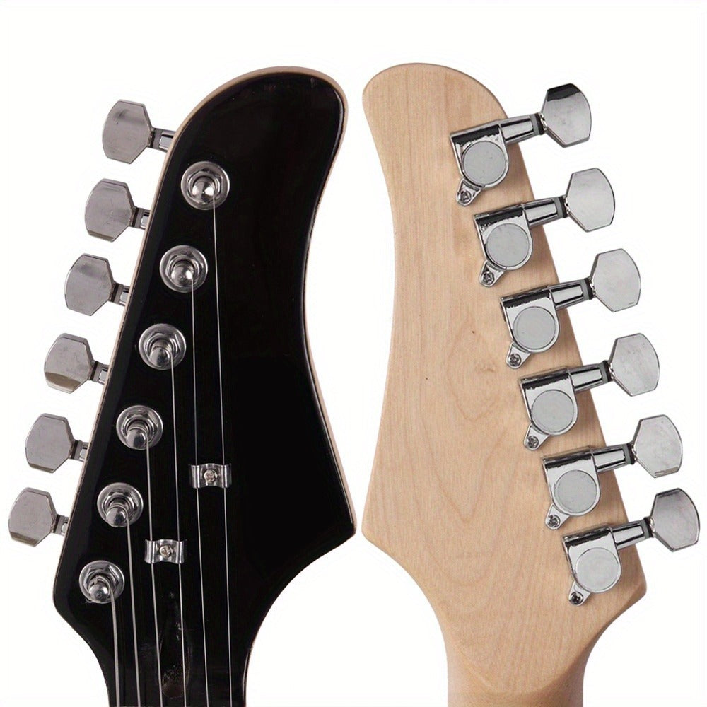 Electric Guitar, USB, 36V, Black, Dark, Blue for Lessons and Practice detail image - detail view 8