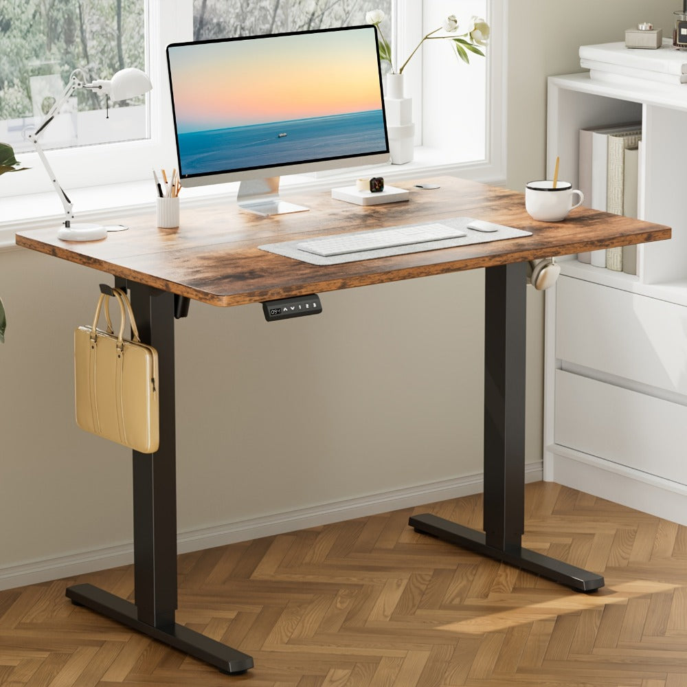 Standing Desk, Electric Adjustable Height - Motorized Sit Stand Desk with Memory Presets shown in the main product view
