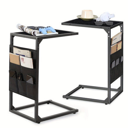 End Table shown in the 2pcs-Black-With bags option