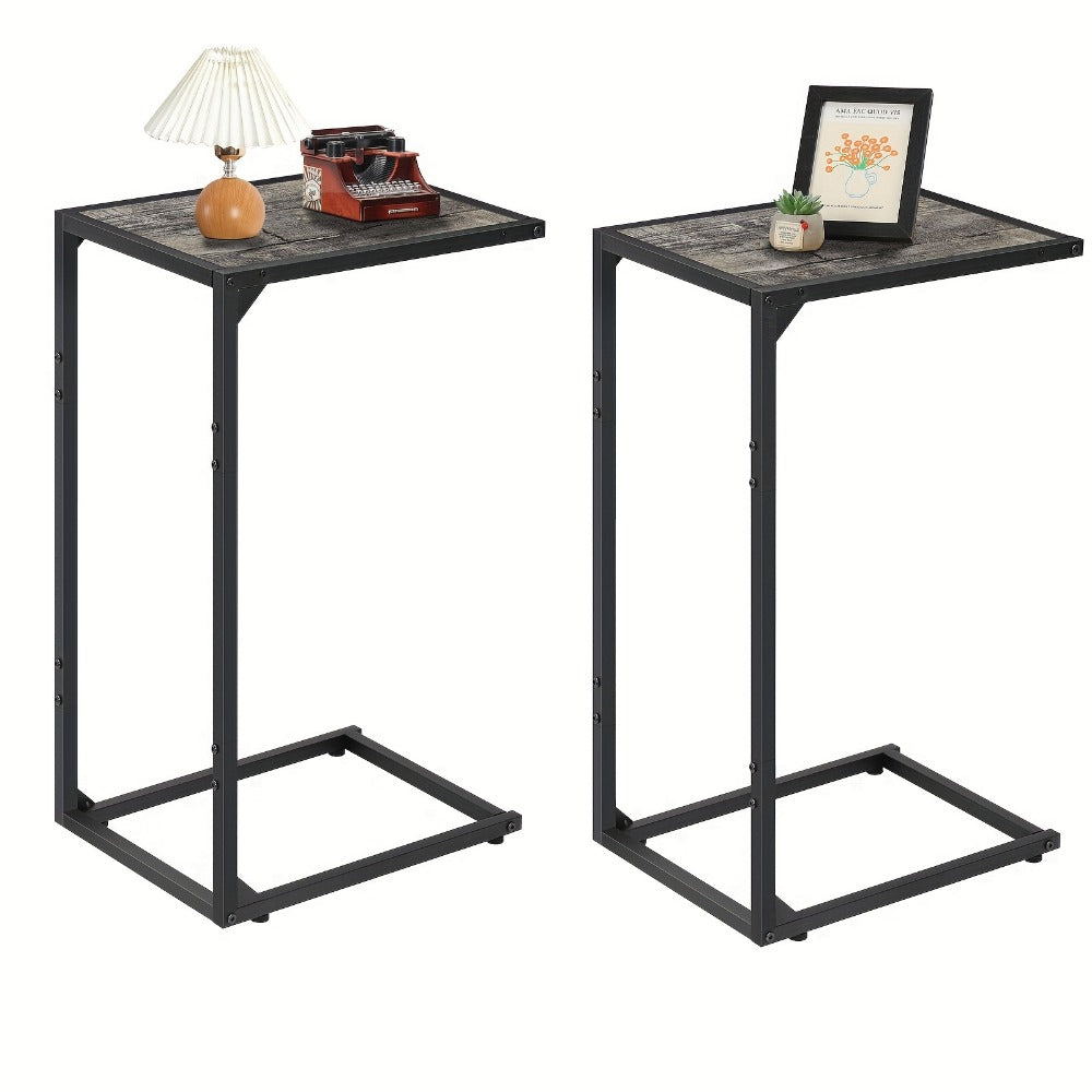 End Table with Storage Bag, Bedside Side Table for Living Room detail image - detail view 17
