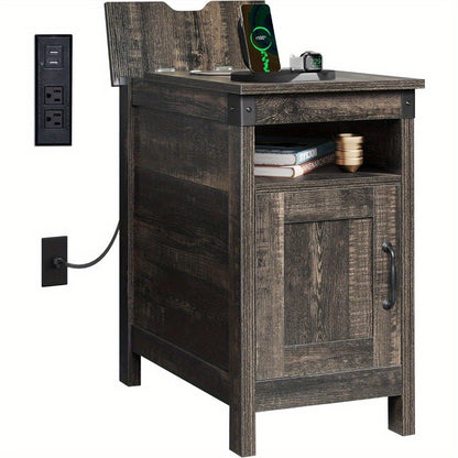 End Tables and Nightstands shown in the Brown option