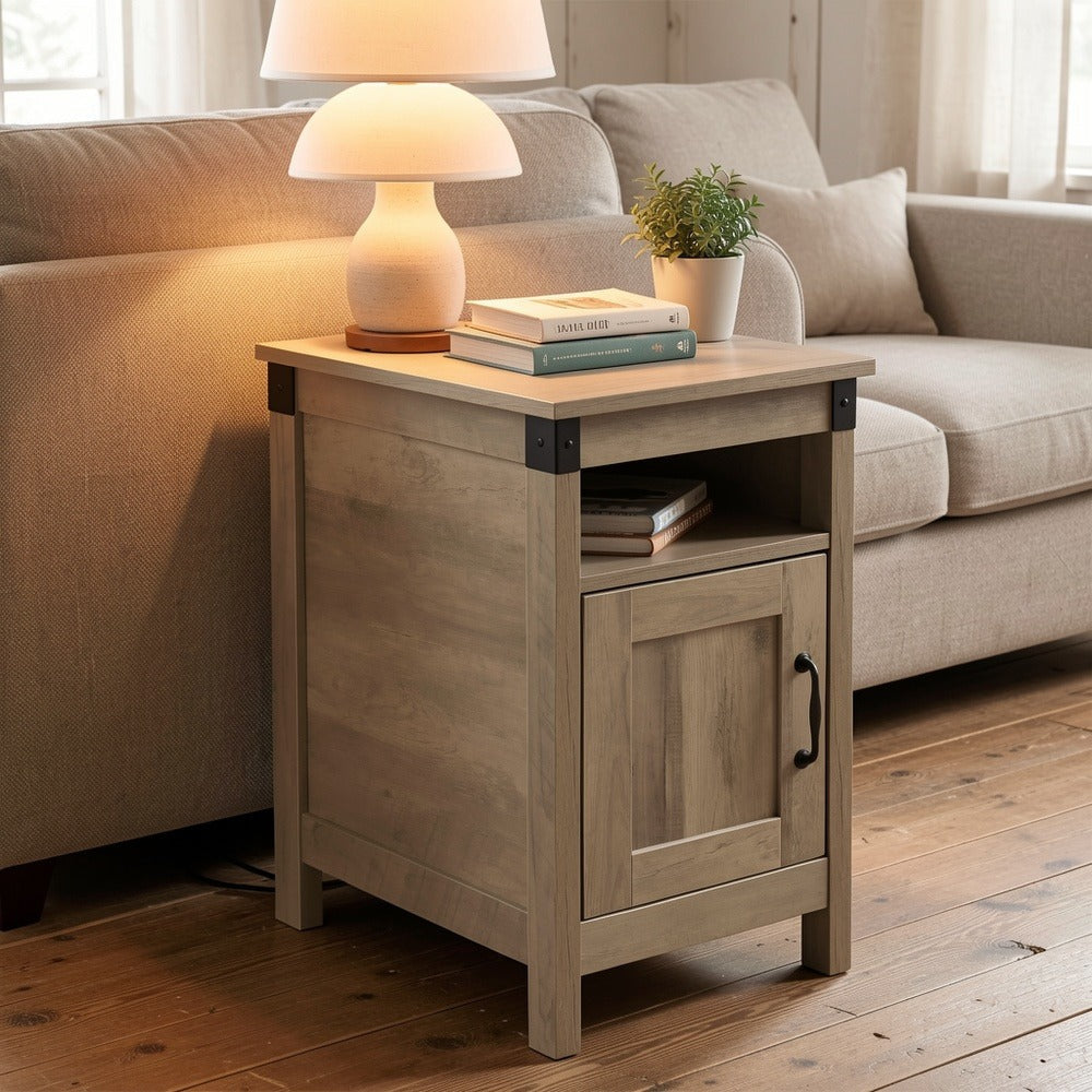 End Tables And Nightstands with Charging Station and Side Table for Living Room detail image - detail view 10