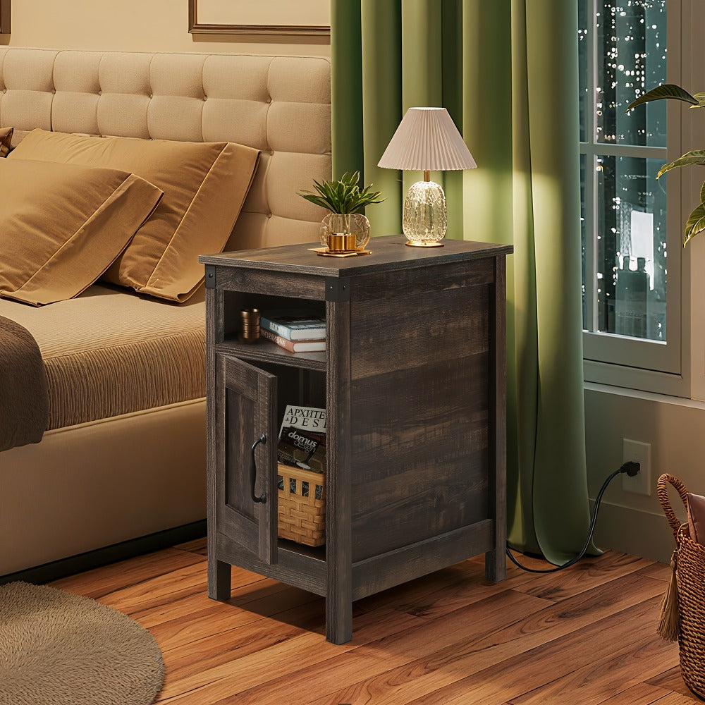 End Tables And Nightstands with Charging Station and Side Table for Living Room detail image - detail view 14