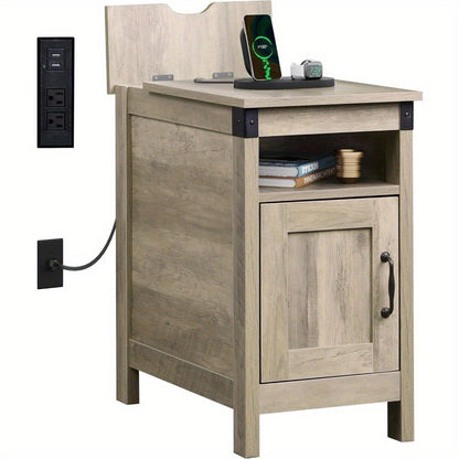 End Tables And Nightstands with Charging Station and Side Table for Living Room detail image - detail view 3