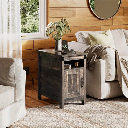 End Tables And Nightstands with Charging Station and Side Table for Living Room detail image - detail view 8