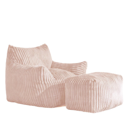 Bean Bag Chair shown in the pink color option