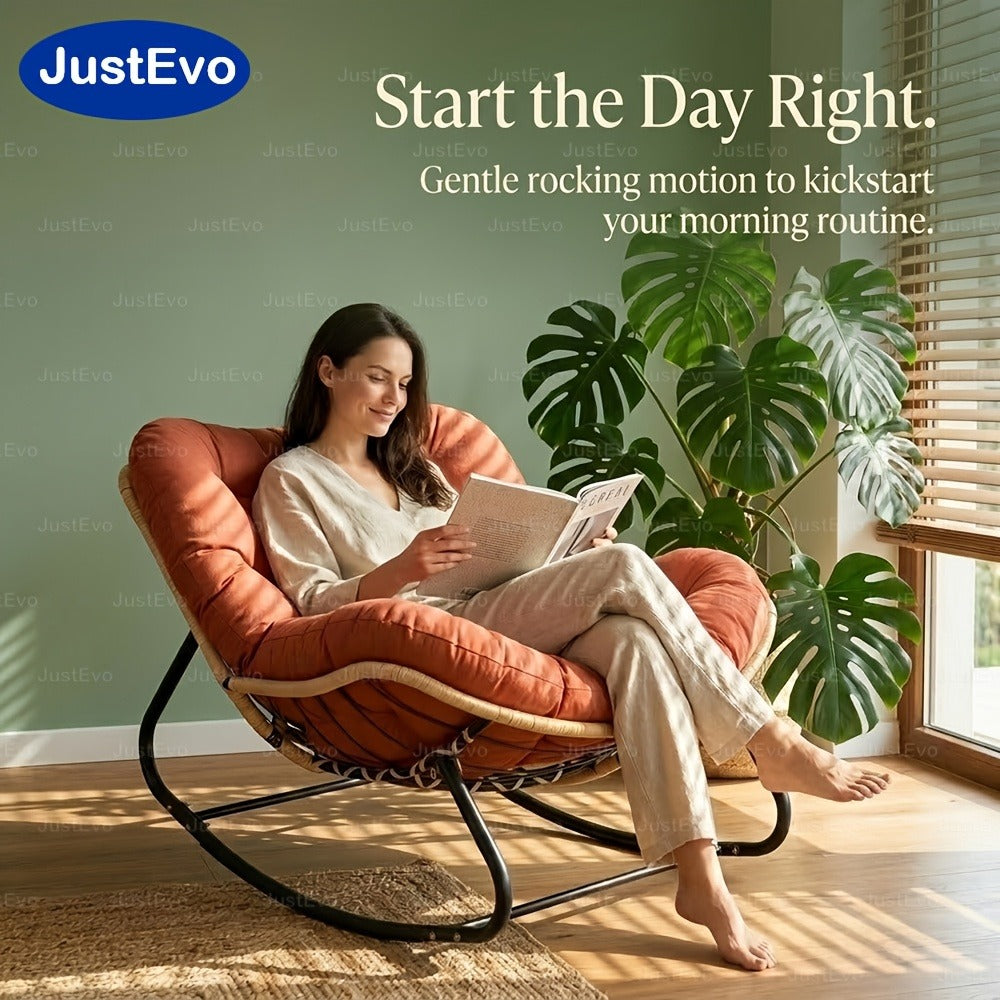 Extra-Large Recliner Chair with Adjustable Headrest and Padded Seat for Living Room detail image