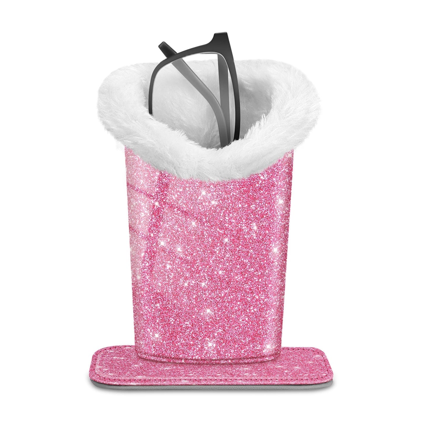 Eyewear Accessories - Eyeglasses Holder Stand Plush Lined Anti-Scratch Glasses Organizer 34 - product detail view 35