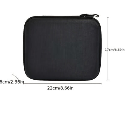Eyewear Accessories - Hard Shell Eyeglasses Organizer Case - Adjustable 7-Slot Portable Storage - product detail view 5