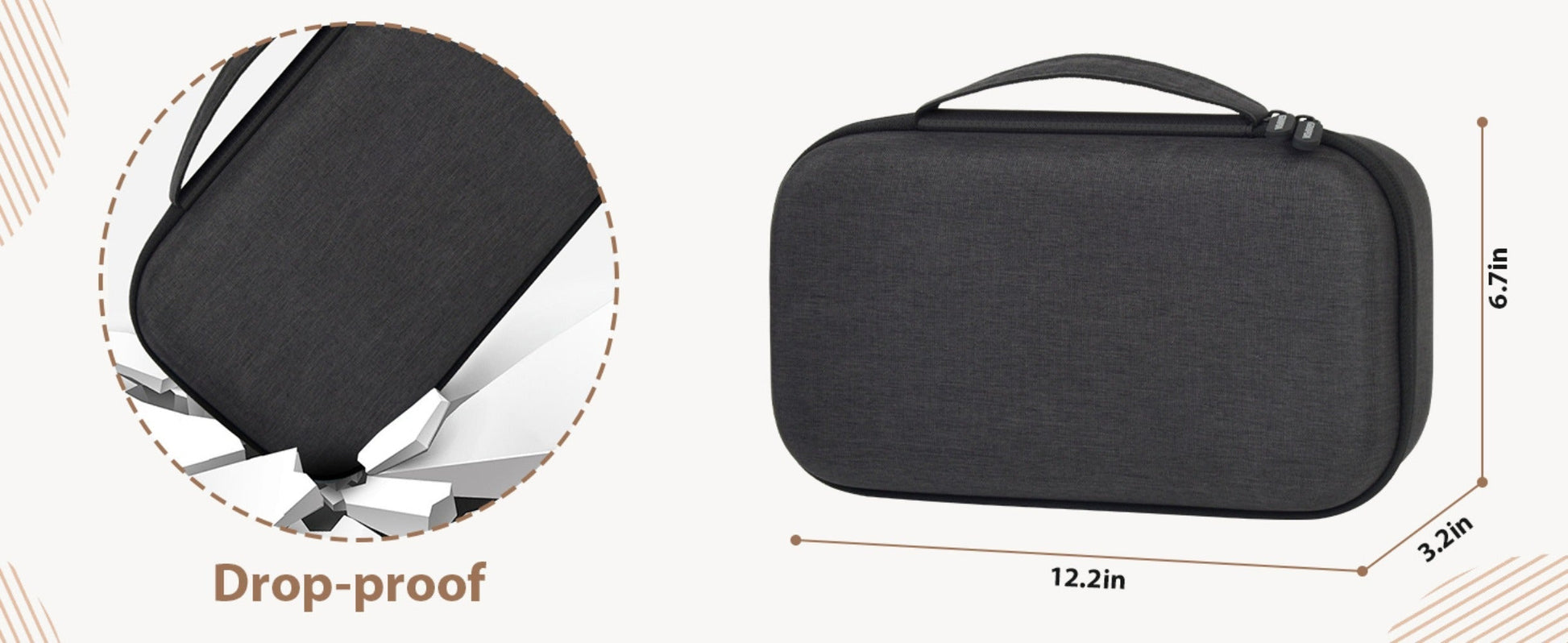 Eyewear Accessories - Sunglasses Organizer Case Travel Storage Bag Multi-Slot for Men Women - product detail view 29
