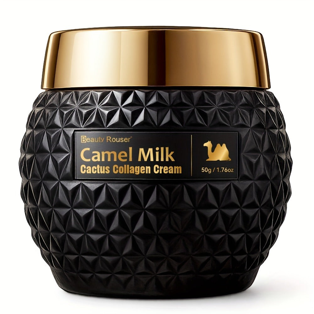 Camel Milk Cactus Collagen Face Cream 50g with Retinol Hyaluronic Acid Vitamin E Day Night Skincare All Skin Types