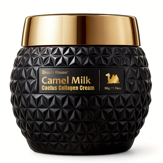 Camel Milk Cactus Collagen Face Cream 50g with Retinol Hyaluronic Acid Vitamin E Day Night Skincare All Skin Types