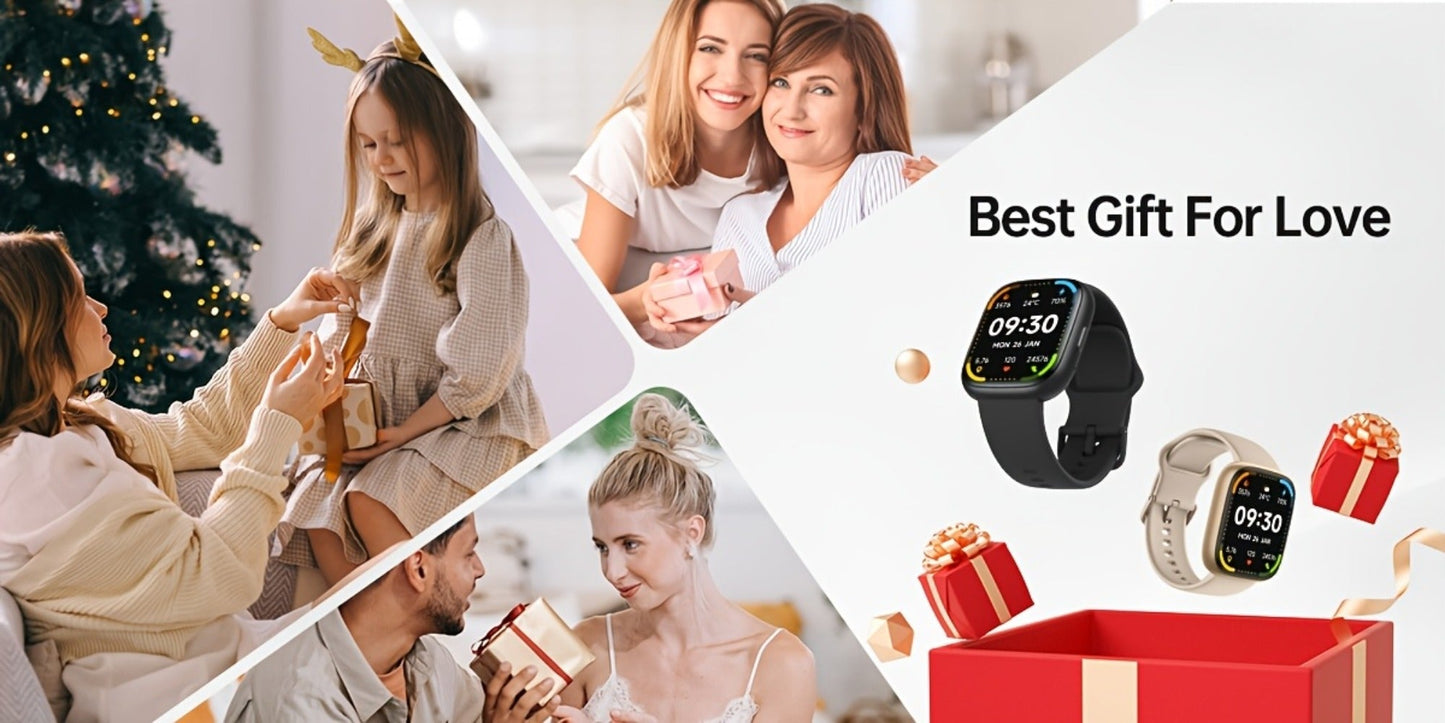Smartwatch Alexa Built-in 1.83" HD – Wireless Calling, 100+ Sport Modes, Heart Rate, SpO2 and Sleep Readouts, Optional Woven