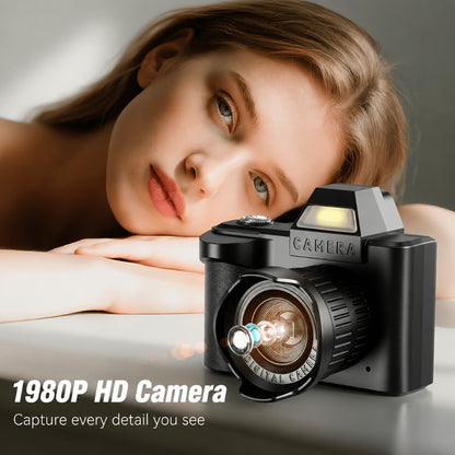 1080P Mini Keychain Camera with 64GB Memory Card, Compact Thumb-Sized Portable Camcorder, Micro Hidden Recorder