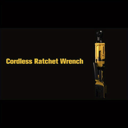 Cordless Electric Ratchet Wrench 3/8'' & 1/2'' Drive, Compatible with Dewalt 20V Max Battery, 88 Ft-lb High Torque