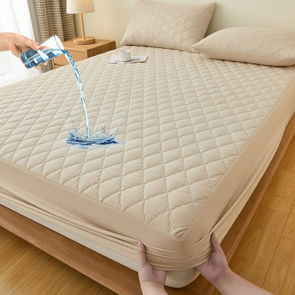 Mattress Protector Cover Soft Breathable Cooling Fitted Sheet Twin Full Queen King Deep Pocket Machine Washable Bed Cover for Home Hotel
