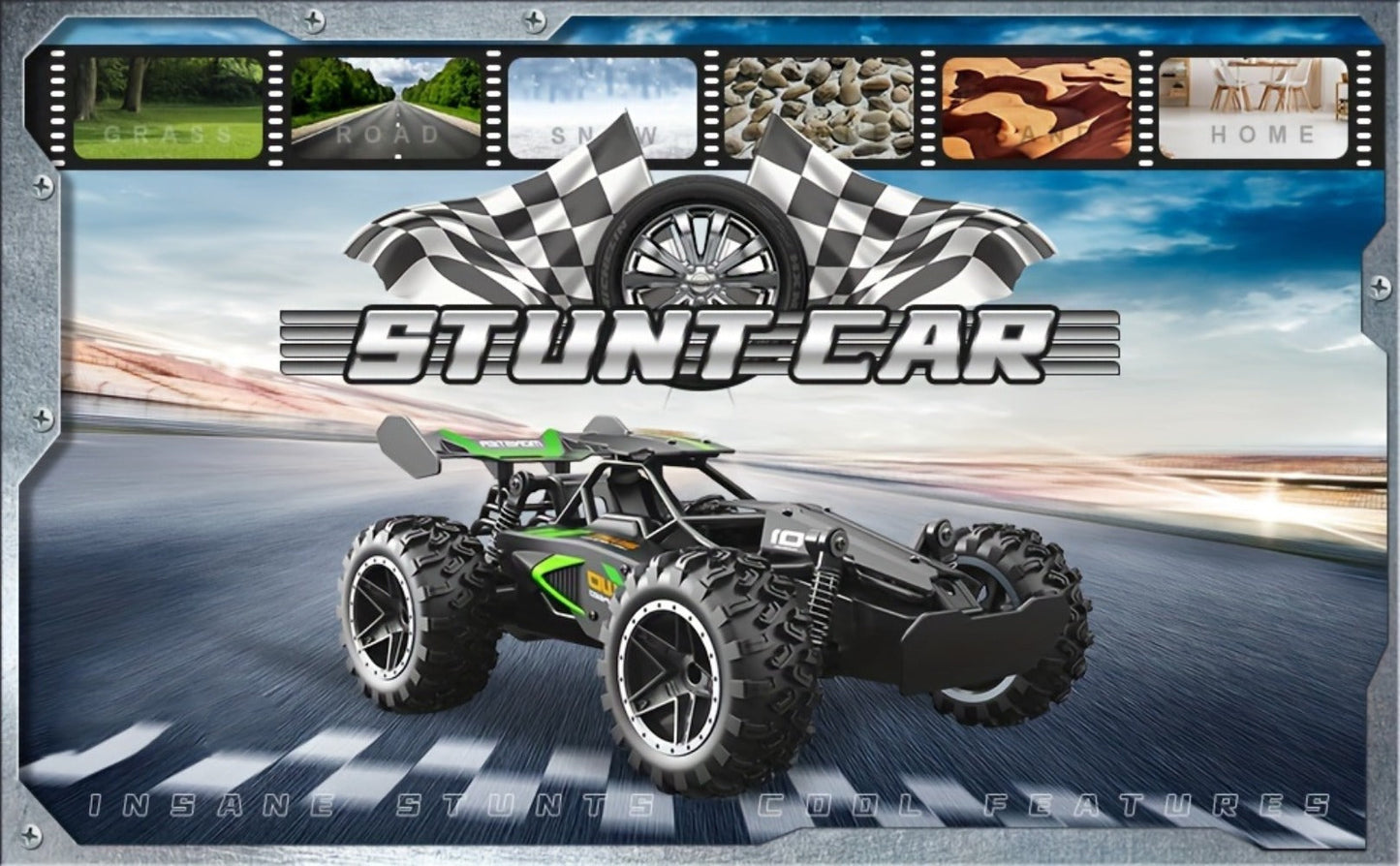 Remote Control Car, 1:18 Scale SUV with 15KM/H Source Speed, 2.4GHz Control, USB Charging and Large Tires