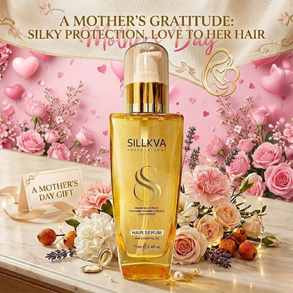 Extra Strength Argan Oil Hair Serum with Vitamin E – Deep Moisturizing Repair for Dry Frizzy Damaged Coarse Hair