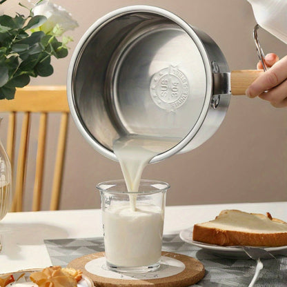 Stainless Steel Deep Fryer Pot Set with Frying Basket & Glass Lid, Non-Stick Multi-Function Cookware for Deep Frying, Noodles