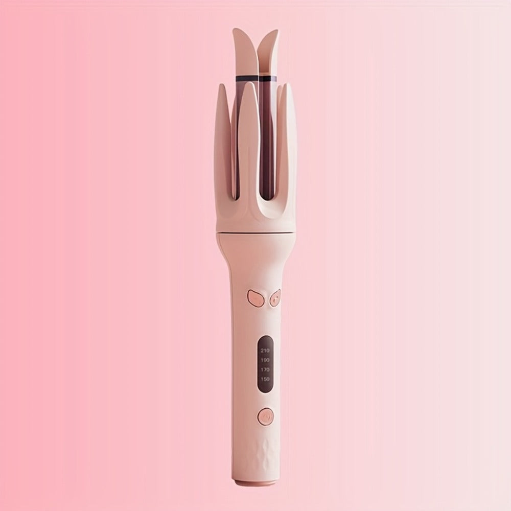 Hair Curler 28mm Barrel Negative Ion Technology 4 Temperature Settings Fast Heating Portable for Home, Travel and Salon Hair Styling
