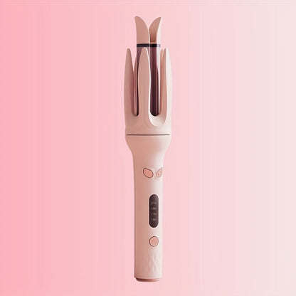 Hair Curler 28mm Barrel Negative Ion Technology 4 Temperature Settings Fast Heating Portable for Home, Travel and Salon Hair Styling