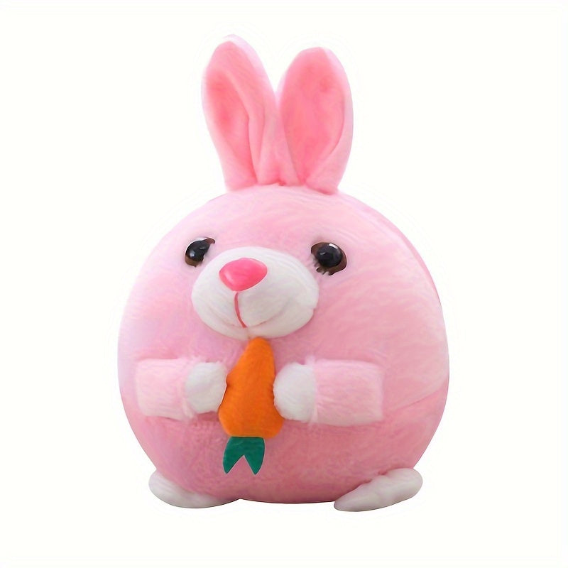 Dog Toy USB-Rechargeable Bouncing Character Ball with Recording and Music Modes in Five Styles