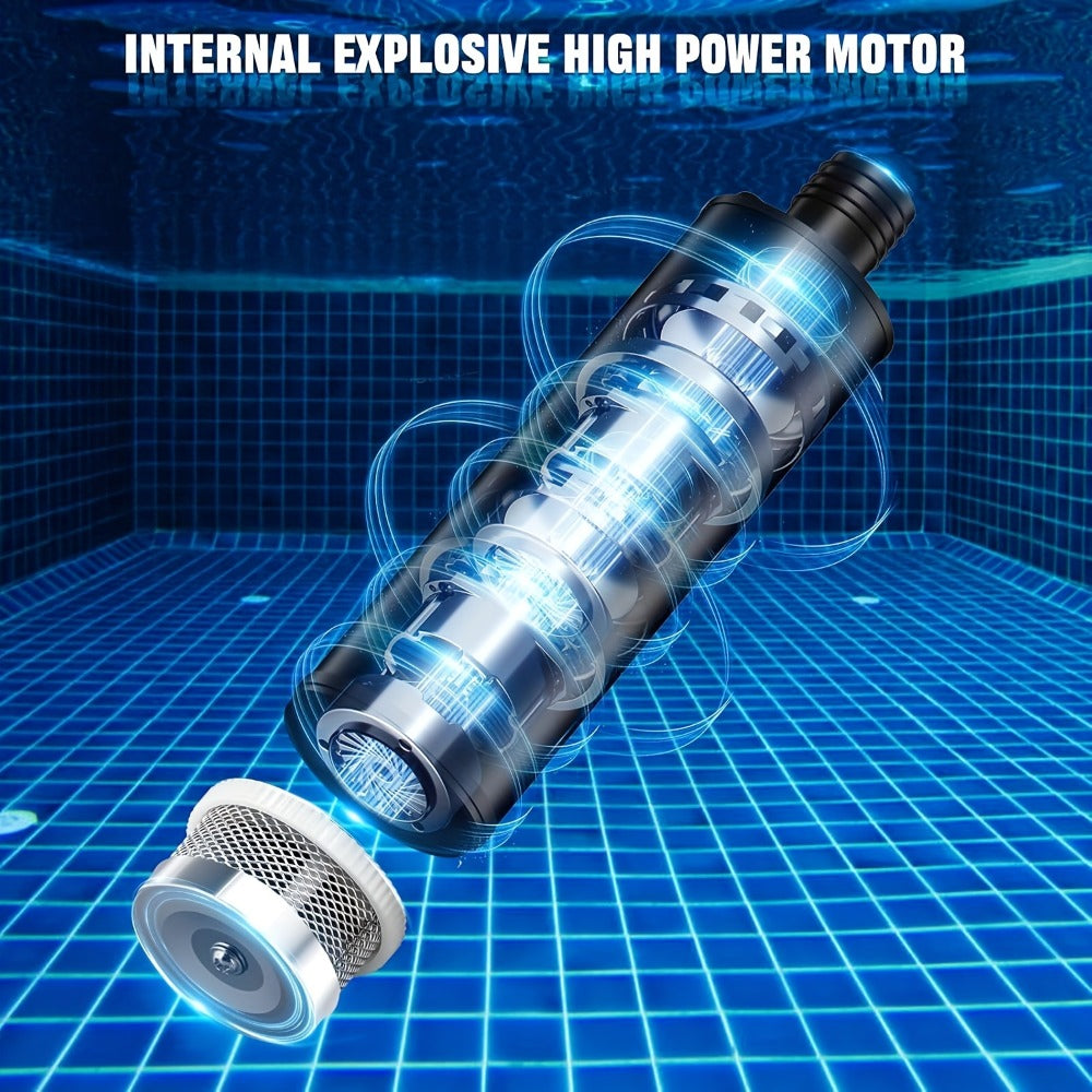 Cordless Water Transfer Pump for DeWalt 20V 60V Battery 635GPH Portable Sump Pump for Pool for Entryways, Bedrooms and Living Spaces