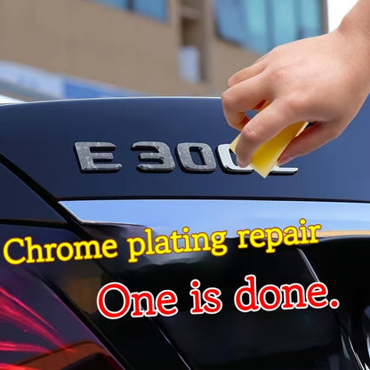 Chrome Trim Repair & Polishing Paste – Car Chrome Restorer for Door Handles, Emblems & Bright Strip Refurbishment