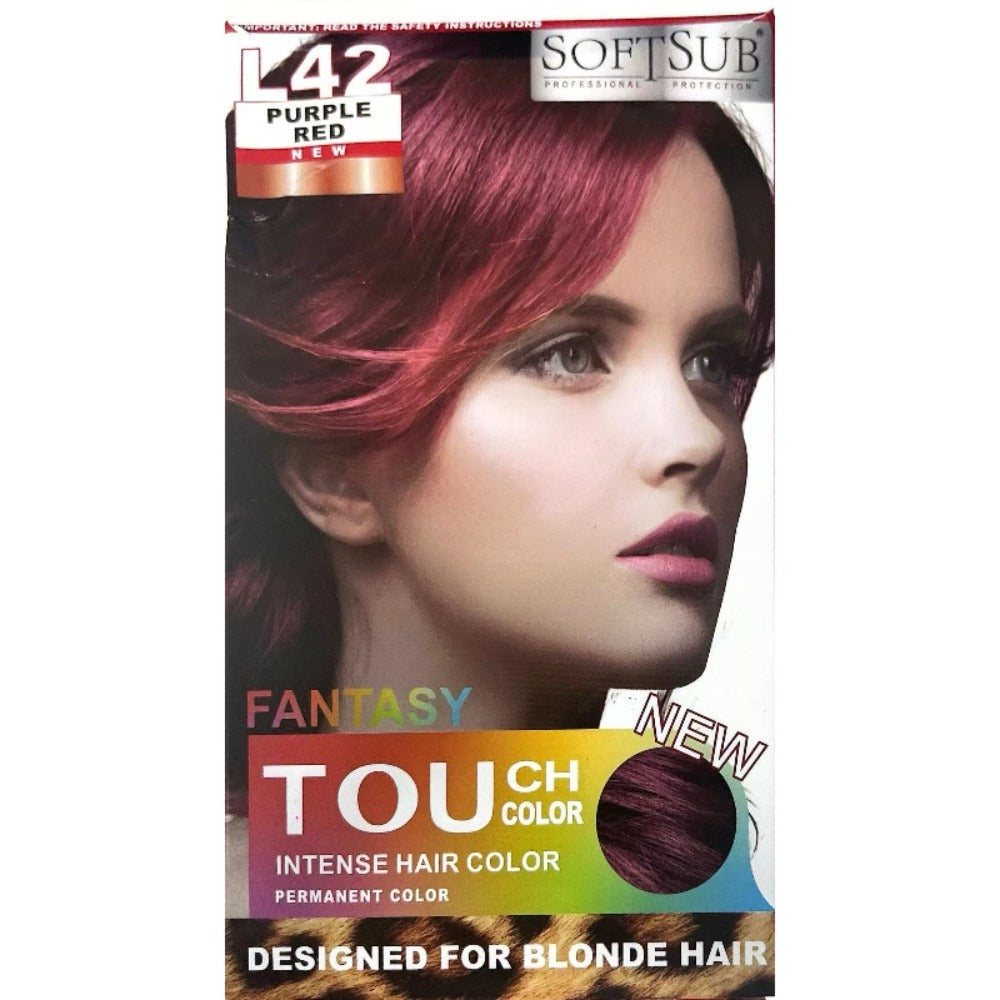 Permanent Hair Dye 20 Vivid Colors Bright Color for Home Use, Easy Application Full Coverage