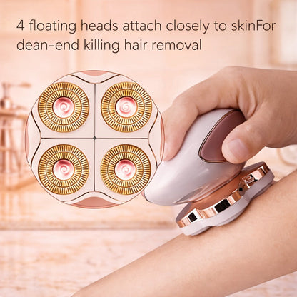 Electric Hair Remover for Women Portable Body Shaver USB Rechargeable Hair Removal for Face for Everyday Face, Beard and Body Grooming
