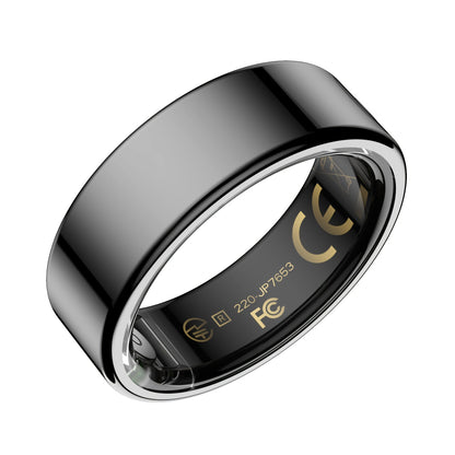 Smart Ring Health Fitness Tracker - Sleep Monitor Heart Rate Temperature Blood Pressure Pedometer Calorie Menstrual Cycle Tracker