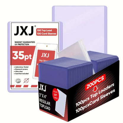 Top Loaders & Card Sleeves Bulk 200/400/800pcs with the Listed Color, Size or Set Options for Everyday Use