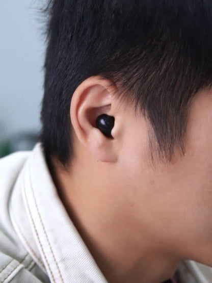 Smallest Invisible Mini Spy Earpiece Wireless for Bedside Audio, Alarms and Room Entertainment