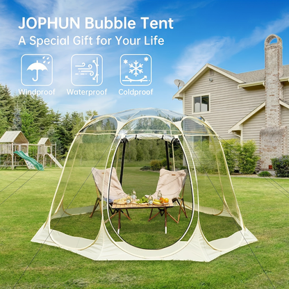 Bubble Tent Clear Dome Igloo Outdoor Stargazing Camping 10ft 12ft