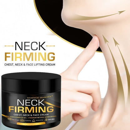 Neck Cream with Retinol Collagen & Hyaluronic Acid 50ml - Day Night Lifting Tightens Crepey Skin on Face Chest & Neck for Women