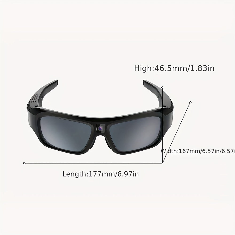 Dark-Lens Camera Glasses with A31, A33 and S36 Frame Models and Optional 64GB Card Bundles