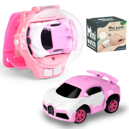 Remote Control Car, Mini Alloy Racer with Wearable Wrist Controller, USB Charging and Two Color Options
