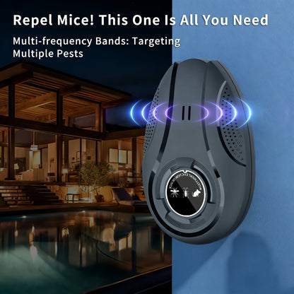 Electronic Pest Repeller, Soundwave Variable Frequency Insect for Home, Shop & Warehouse, Repels Mosquitoes