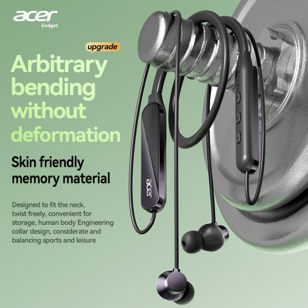 Acer TWS Wireless Earbuds Gaming Mode Low Latency, Noise Isolation Stereo Sound USB-C Charging Long Battery Life