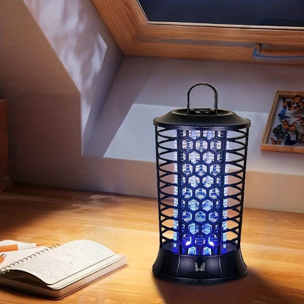 Bug Zapper Indoor Mosquito - Electric Insect Trap Plug-In UV Light Fly Zapper for Home, Bedroom, Kitchen