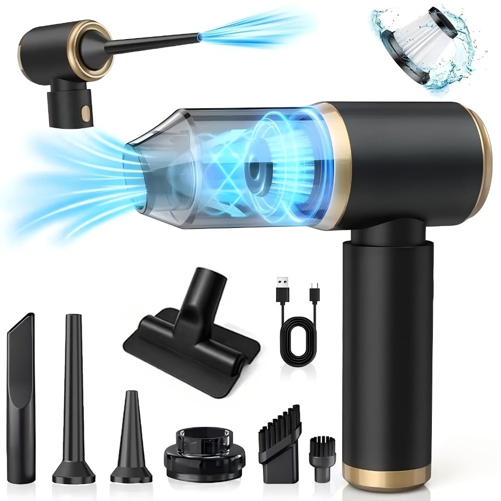Cordless Vacuum Cleaner 6KPA Suction with Blow Air Function, Portable Handheld Car & Home Vacuum