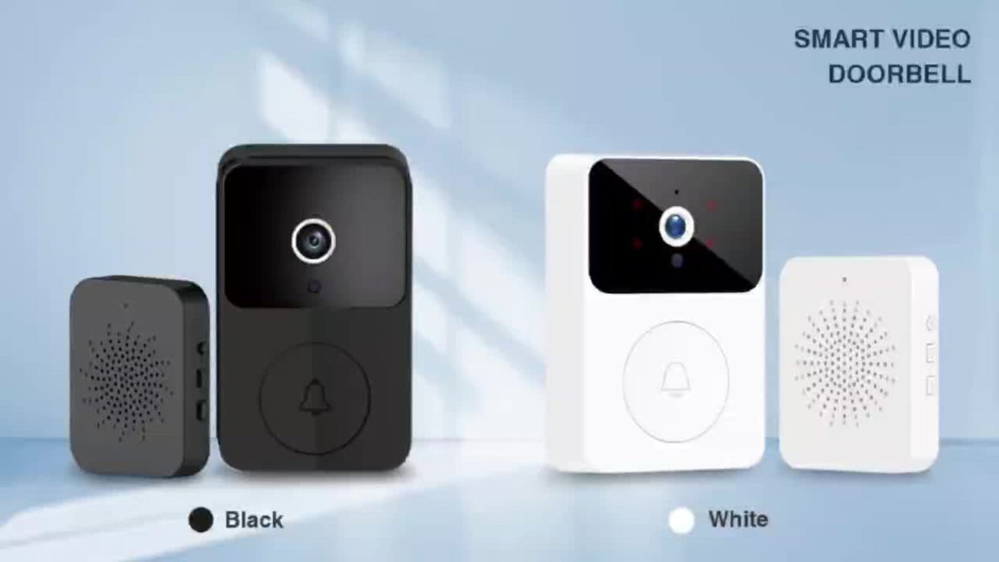 Video Doorbell 960p Wireless Camera with Voice Changer, Night Vision, Two-Way Audio and Single or Two-Pack Options