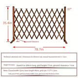 [Flat bottom] 35.43inch high - can be stretched to 78.74inch long