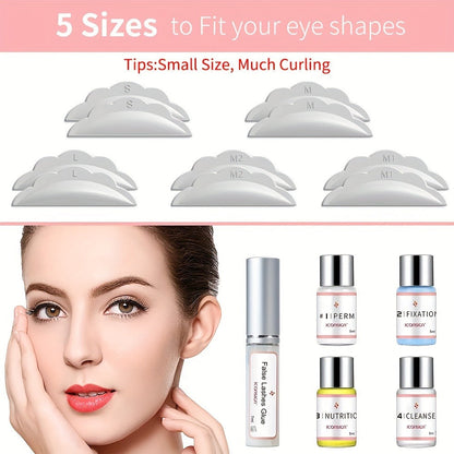 Lash Lift Kit Professional Eyelash Perm & Curl System ICONSIGN Calia Perm Technique 6-8 Weeks Natural for a Home Lash Beauty Routine